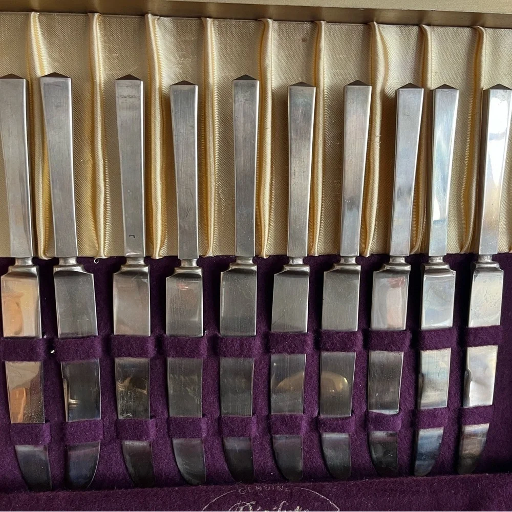 Dirilyte Elegant Gold Cutlery Set of 42